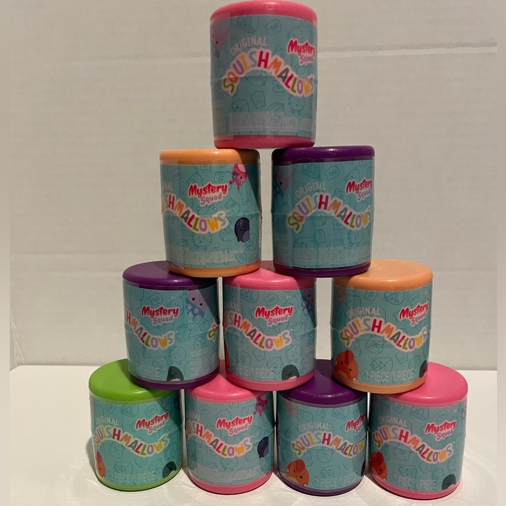 NEW Squishmallows Mystery Squad (5 capsules) 2.5 inch Micromallows, Kelly Toy